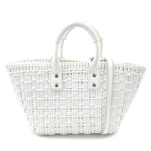 Balenciaga Bistro XS Handbag Shoulder Bag Enamel White